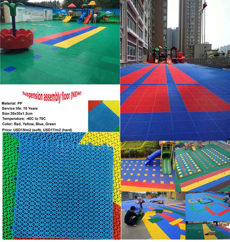 china playground equipment - rubber mat 1
